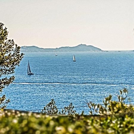 Logement Vue Mer Splendide - Situe A 50 Metres Du Bord De Mer Et 2 Minutes Des Plages - Bandolina Exterior foto